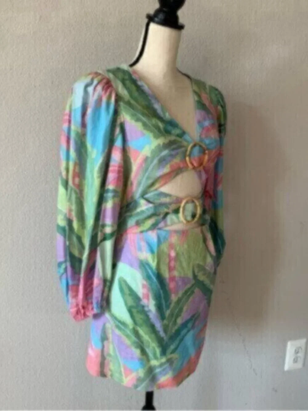 NWT Farm Rio Beach Vibe Mini Dress - Picture 4 of 12